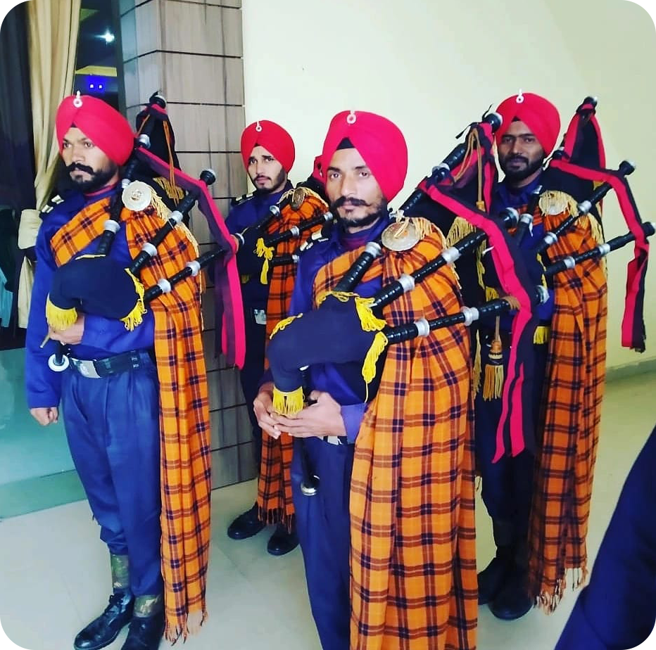 Bagpipers Band For Vip Parties