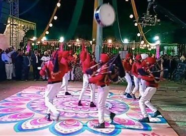 Bagpipers band for reception-party